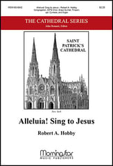 Alleluia! Sing to Jesus SATB choral sheet music cover